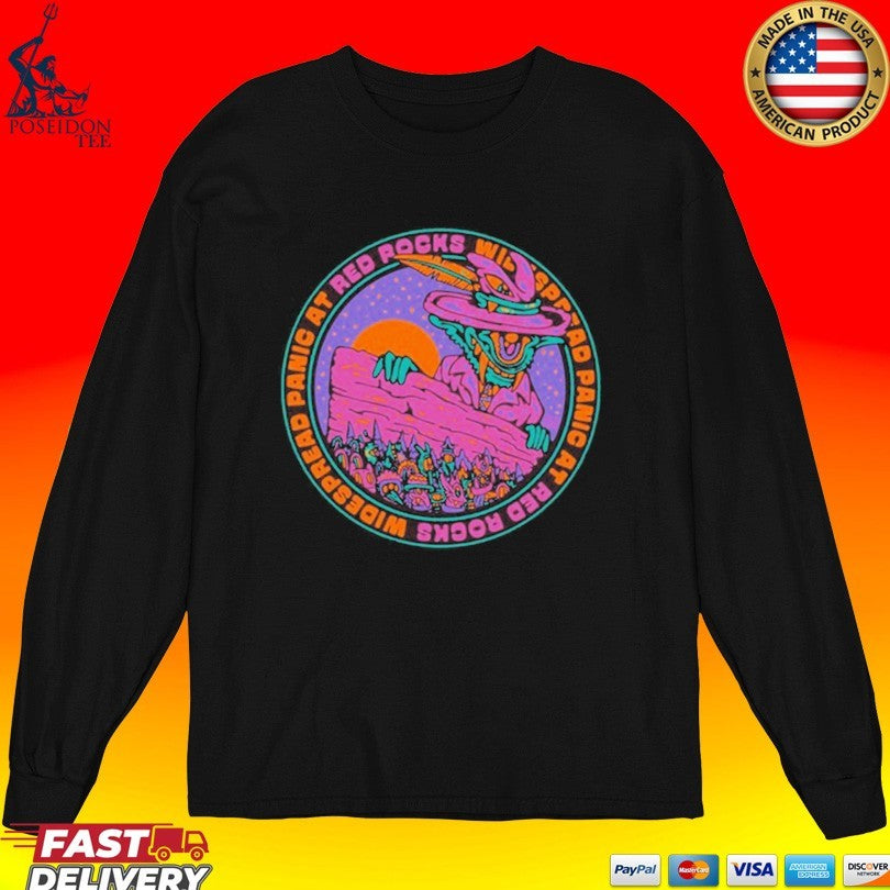 Widespread Panic Concert June 26-28 2026 Red Rocks T-shirt