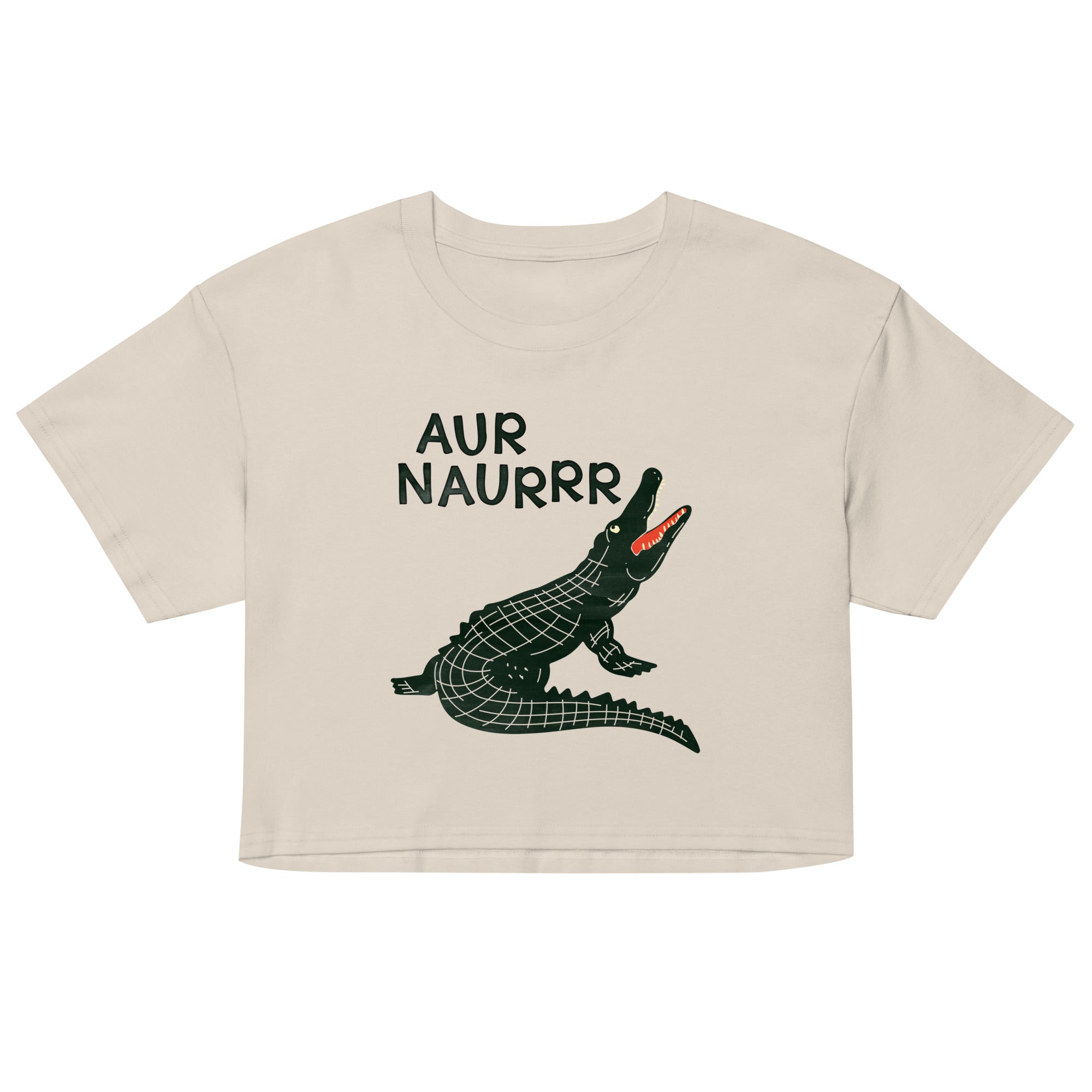 Aur Naurrr Women's Crop Tee
