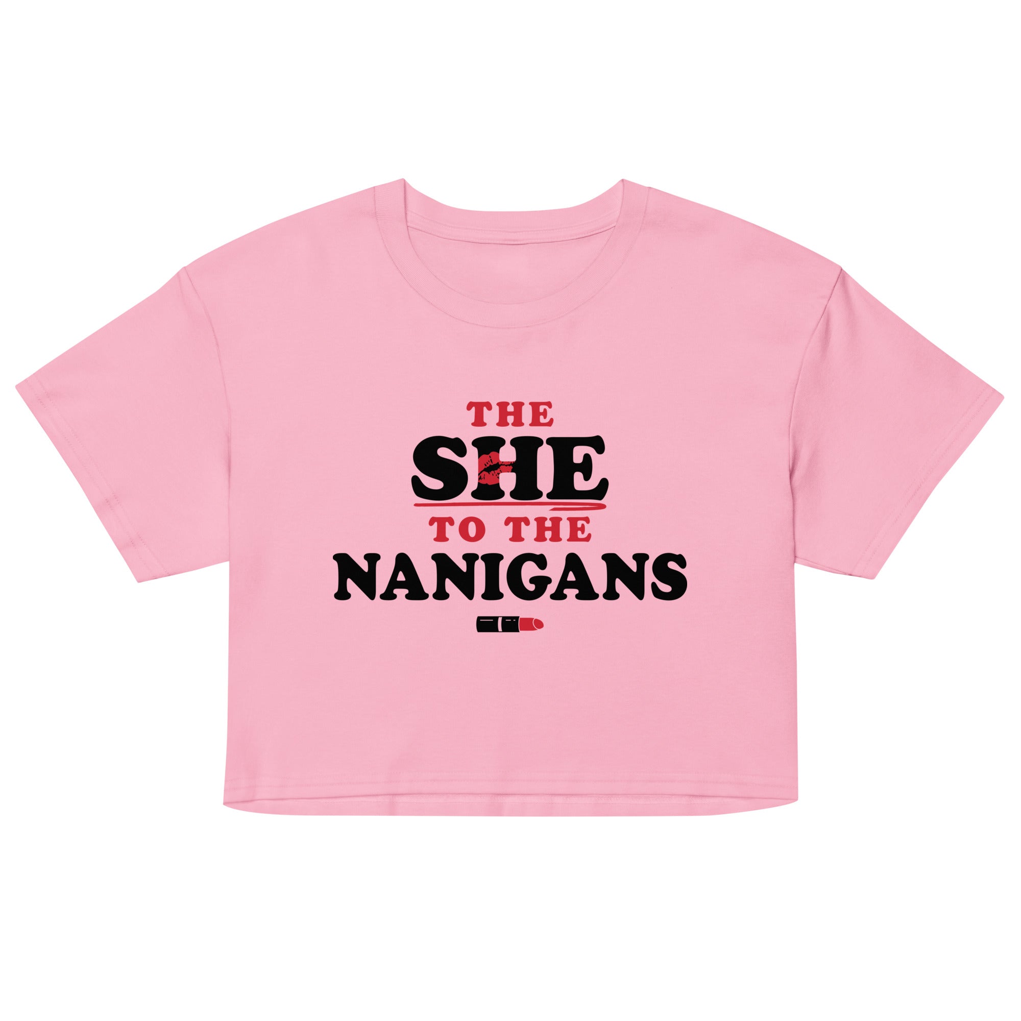 The She To The Nanigans Women's Crop Tee