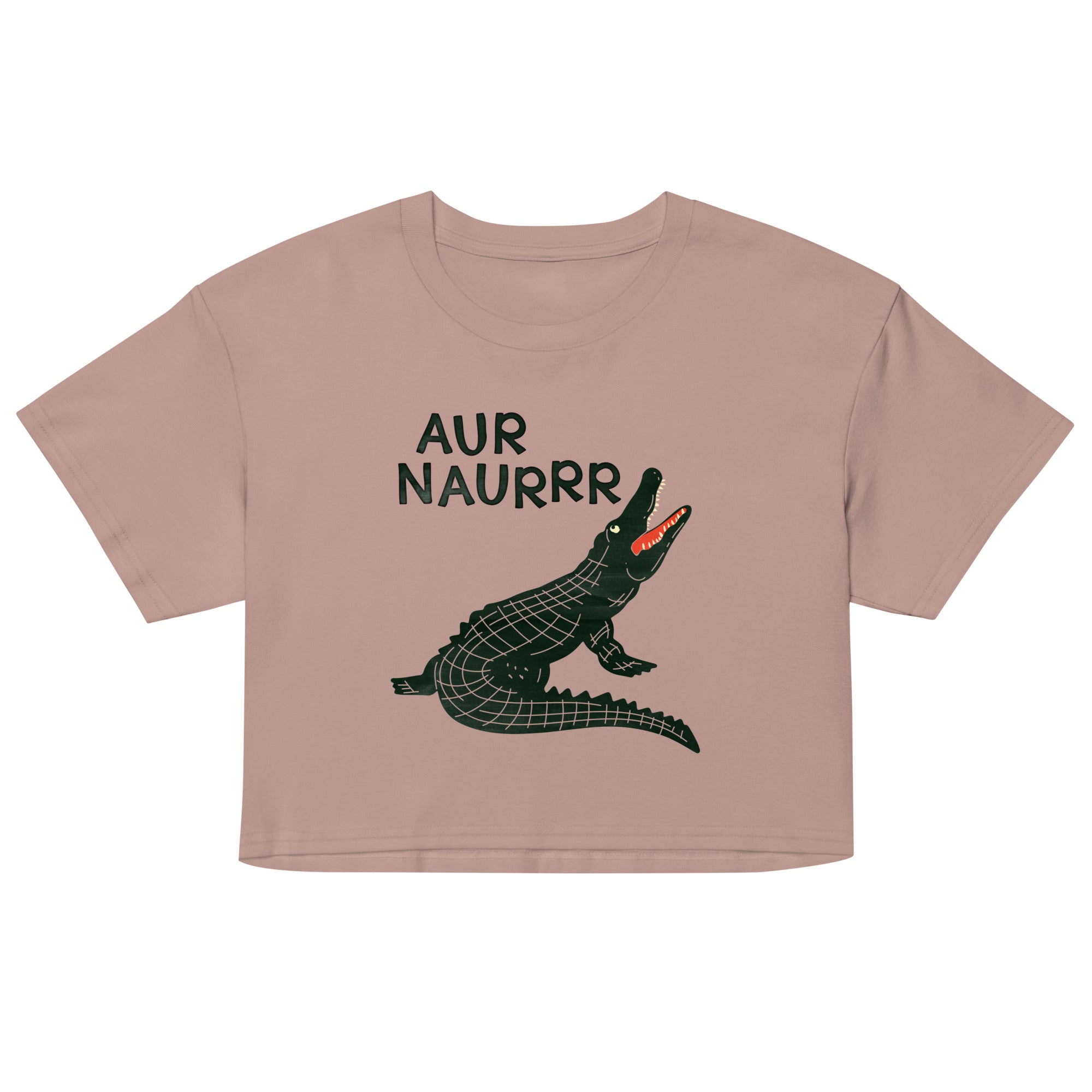 Aur Naurrr Women's Crop Tee