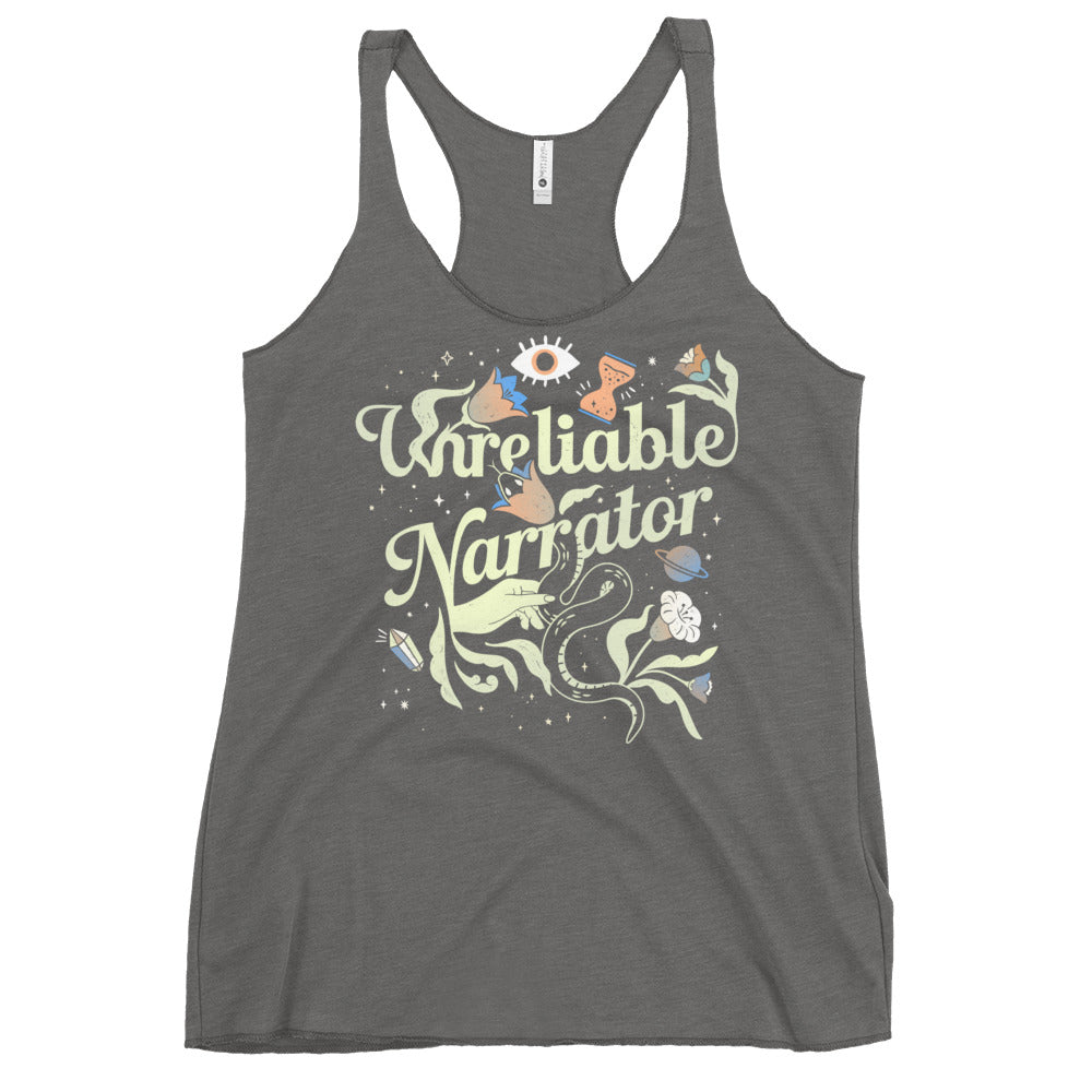 Unreliable Narrator Women's Racerback Tank
