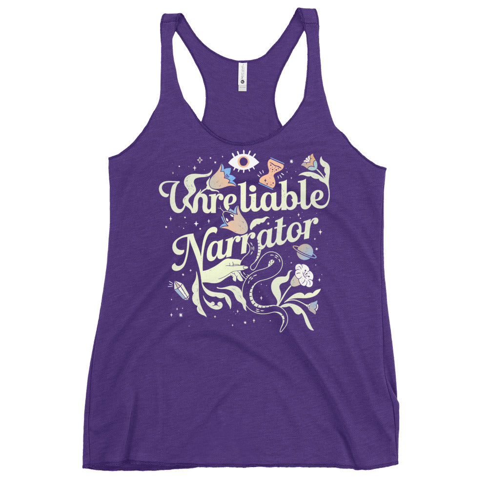 Unreliable Narrator Women's Racerback Tank