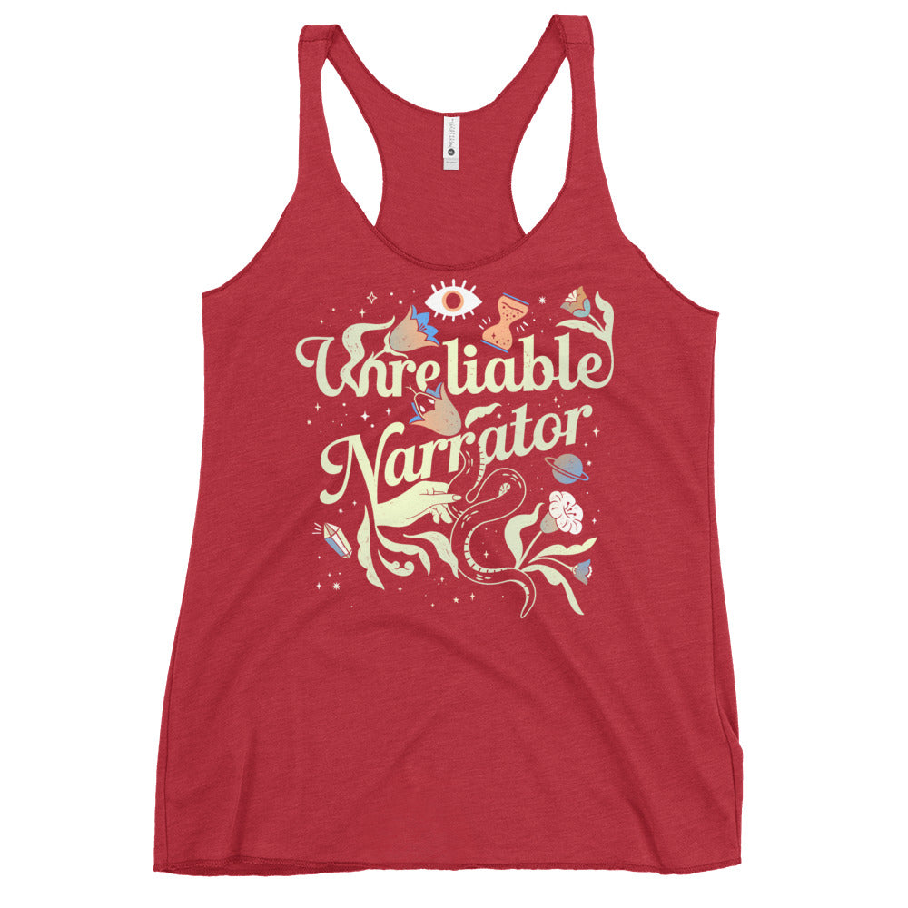 Unreliable Narrator Women's Racerback Tank