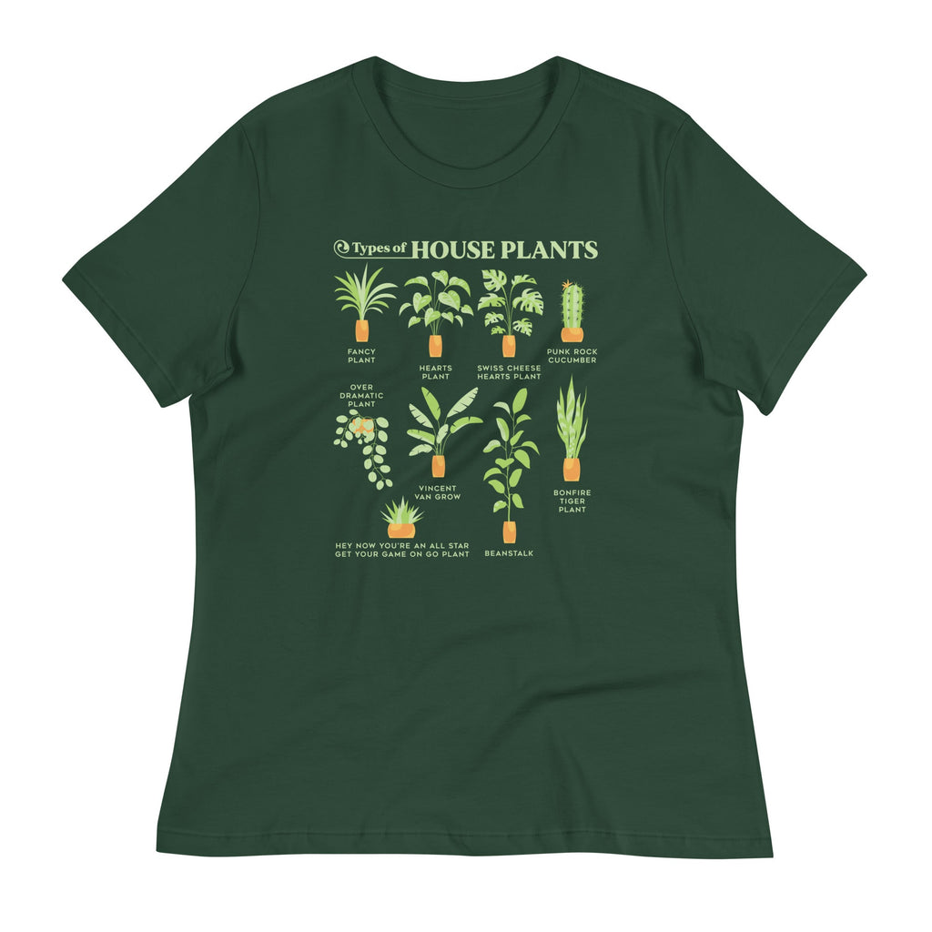 Types Of House Plants Women's Signature Tee