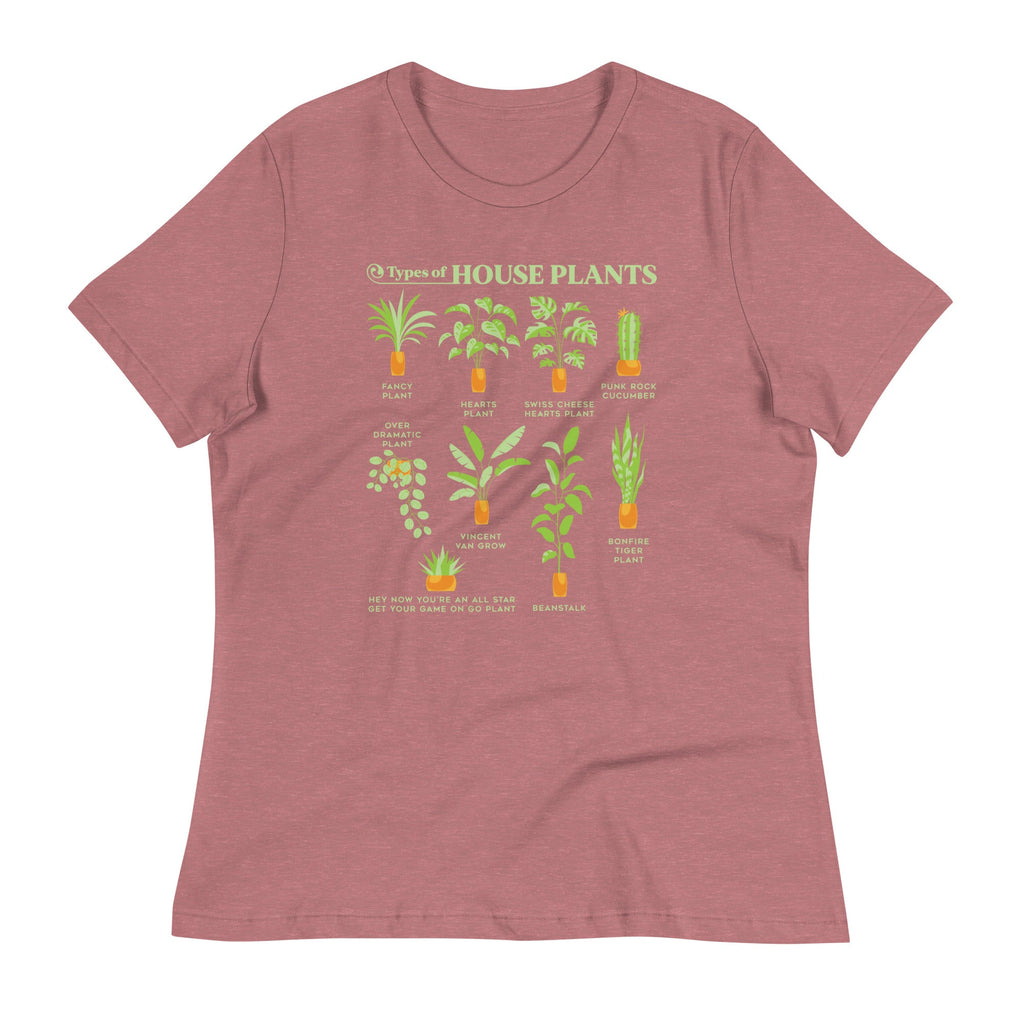 Types Of House Plants Women's Signature Tee