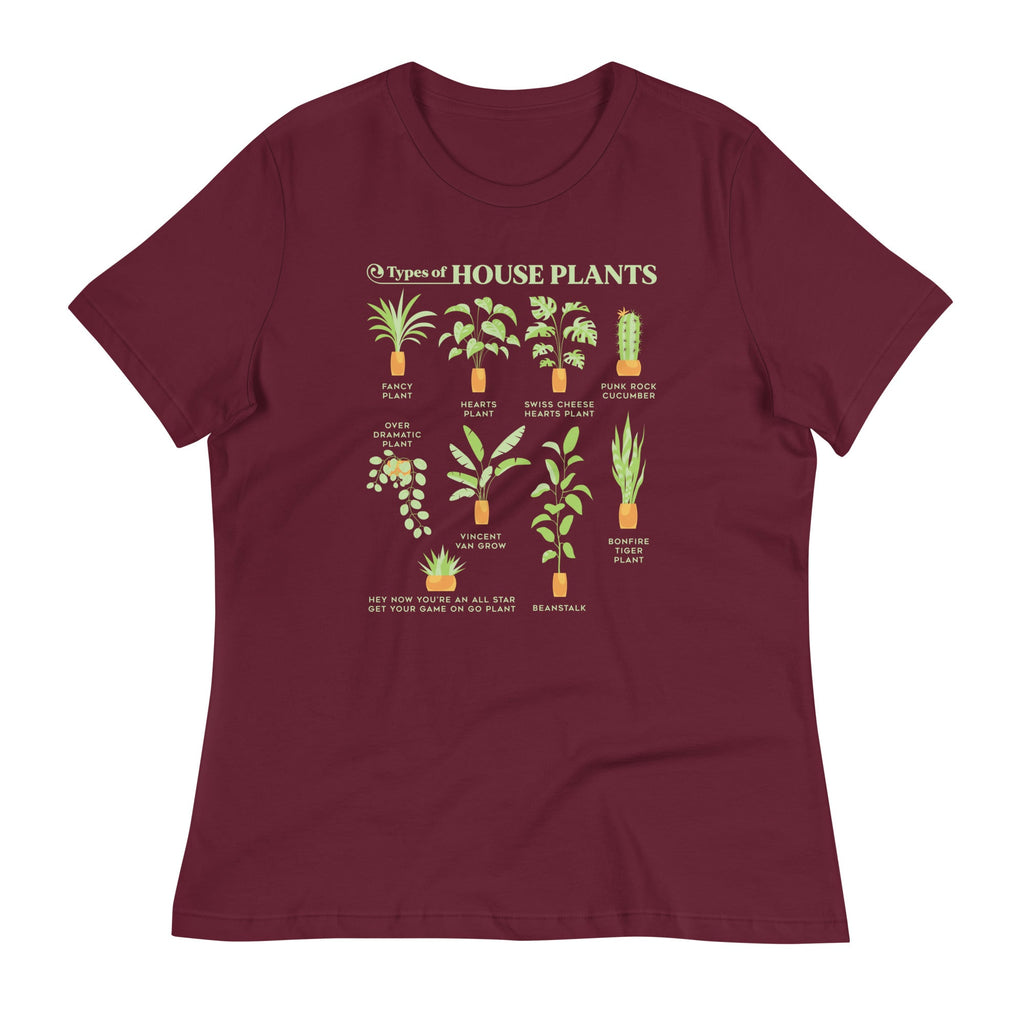 Types Of House Plants Women's Signature Tee