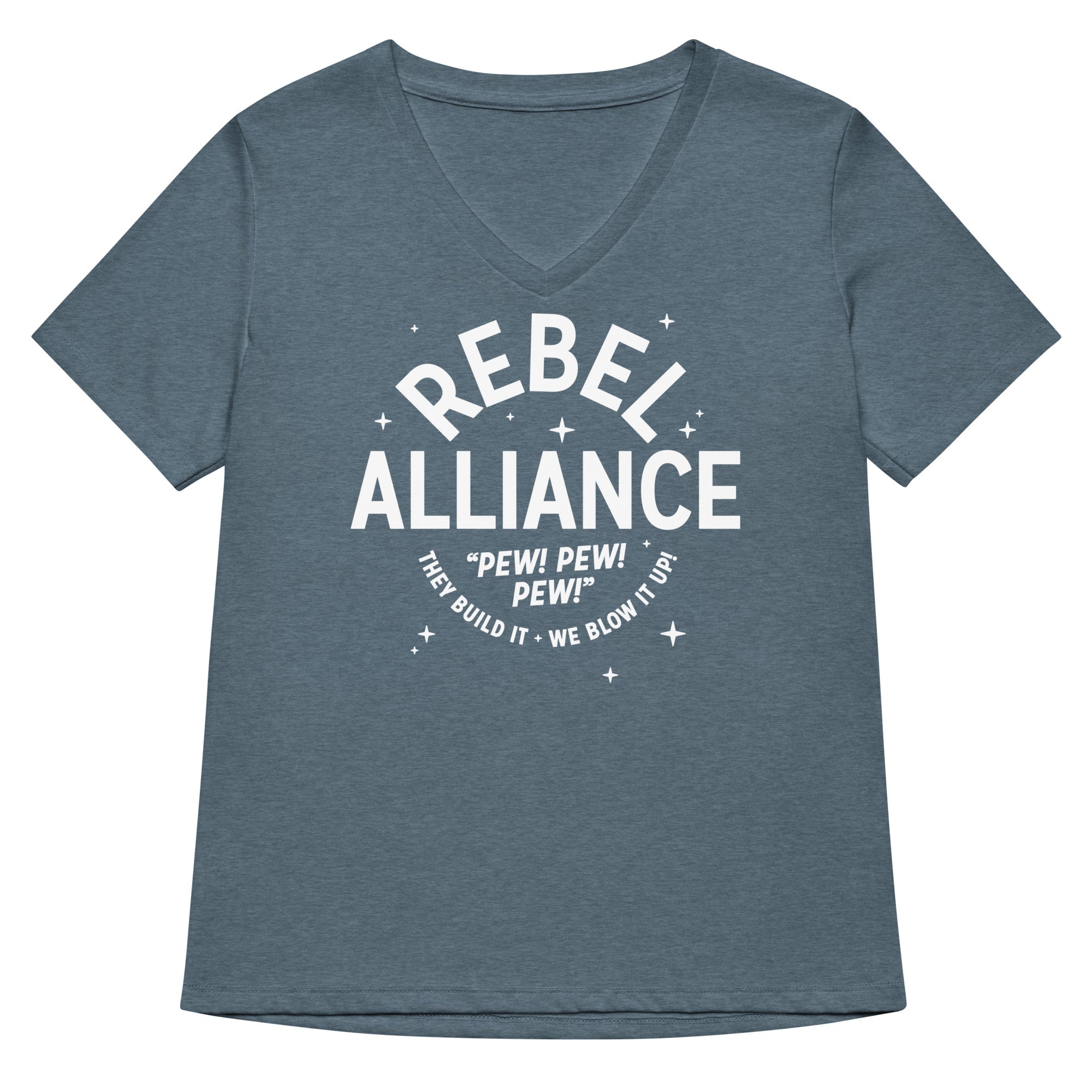 Rebel Alliance Women's V-Neck Tee