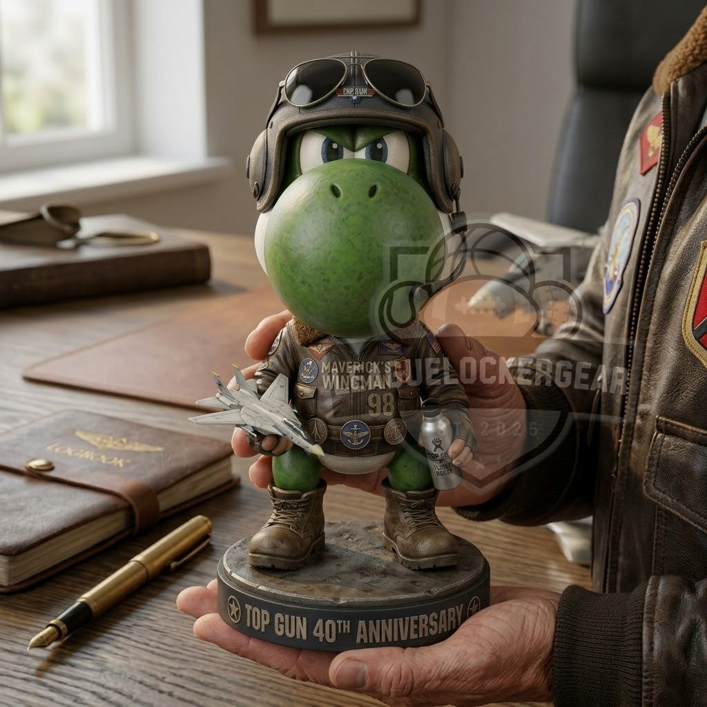 Yoshi x Top Gun 40th Anniversary Maverick’s Wingman Figurine