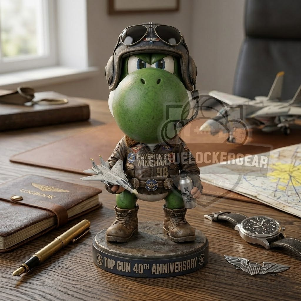 Yoshi x Top Gun 40th Anniversary Maverick’s Wingman Figurine