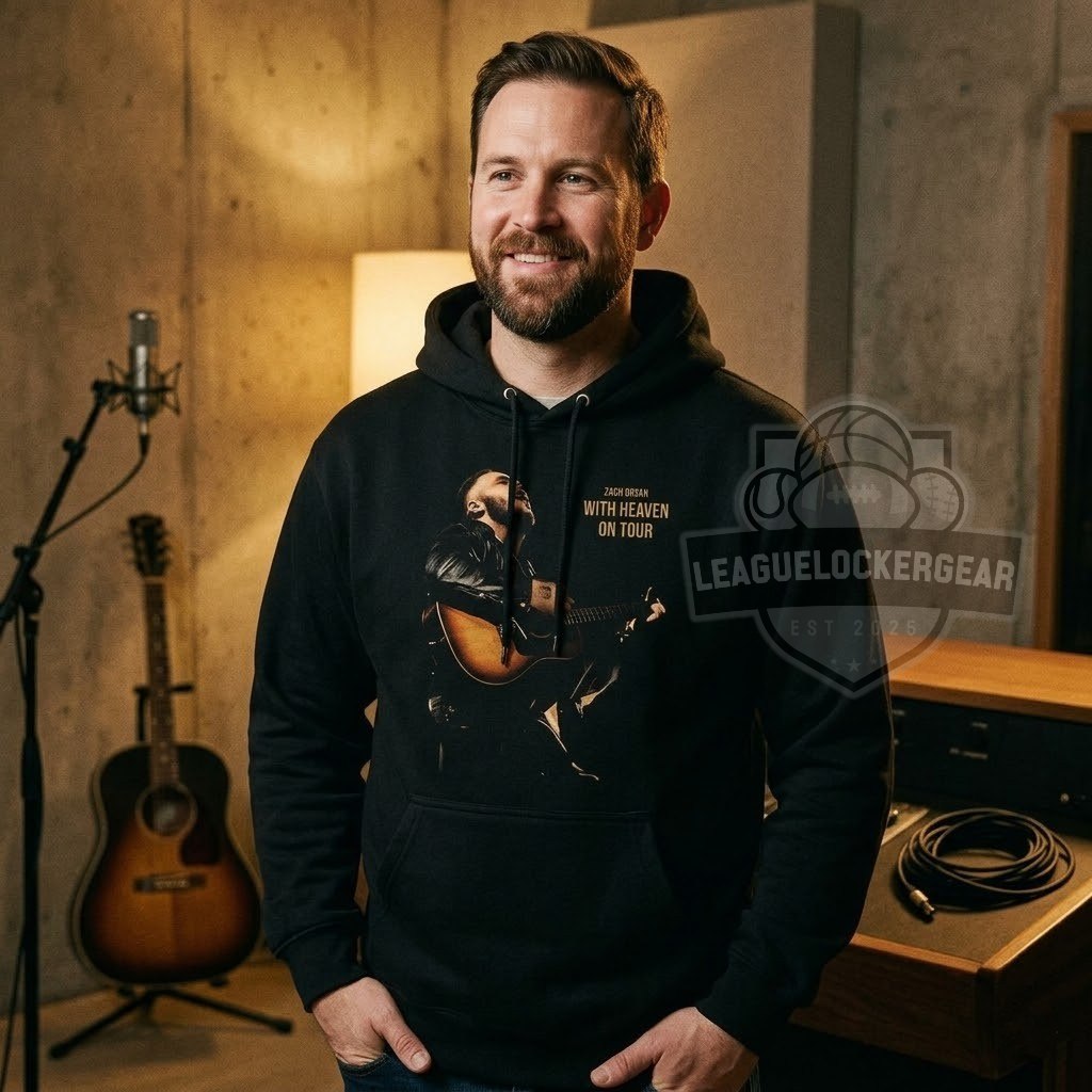 Zach Bryan With Heaven On Tour Hoodie