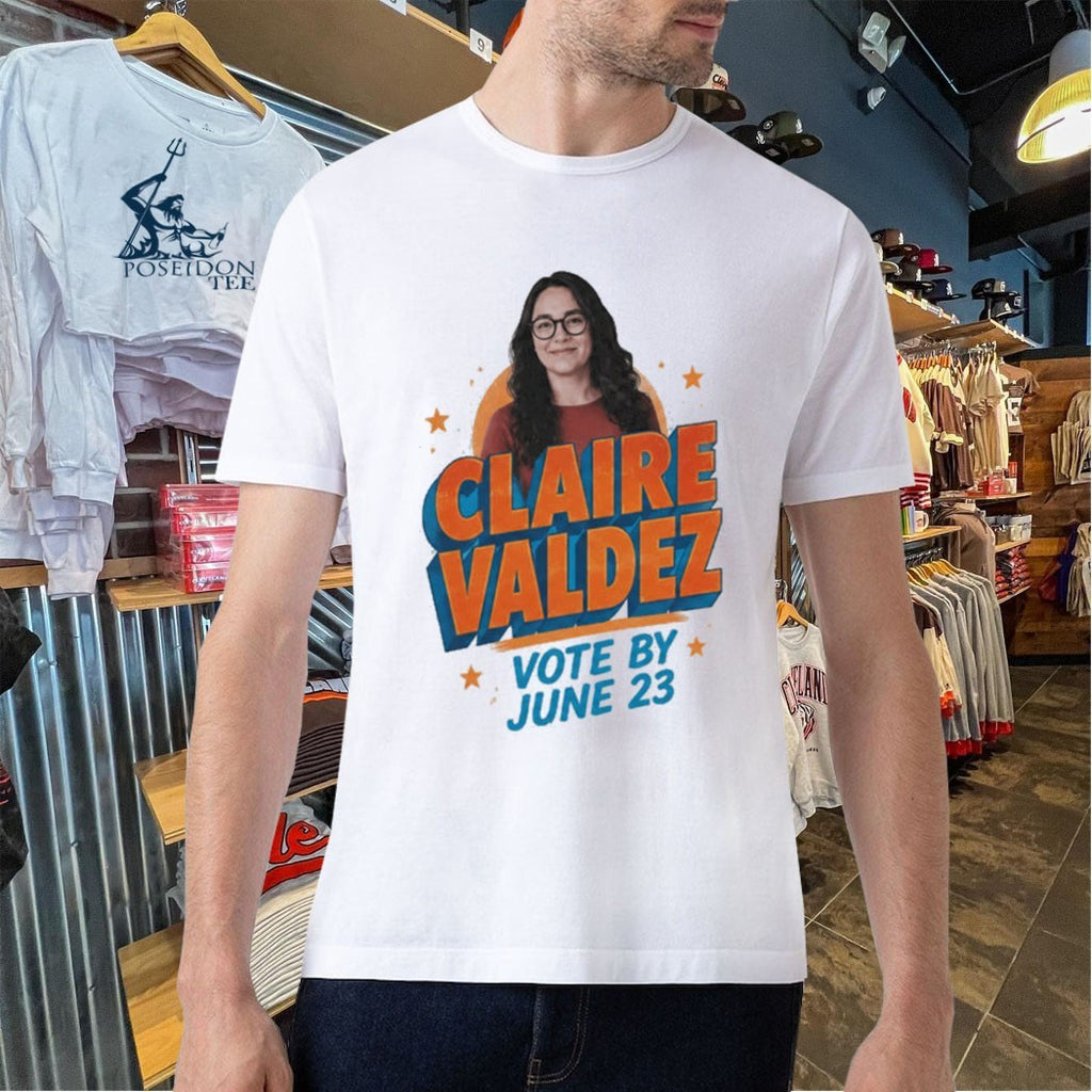Zohran Mamdani Claire Valdez Vote By June 23 T-shirt