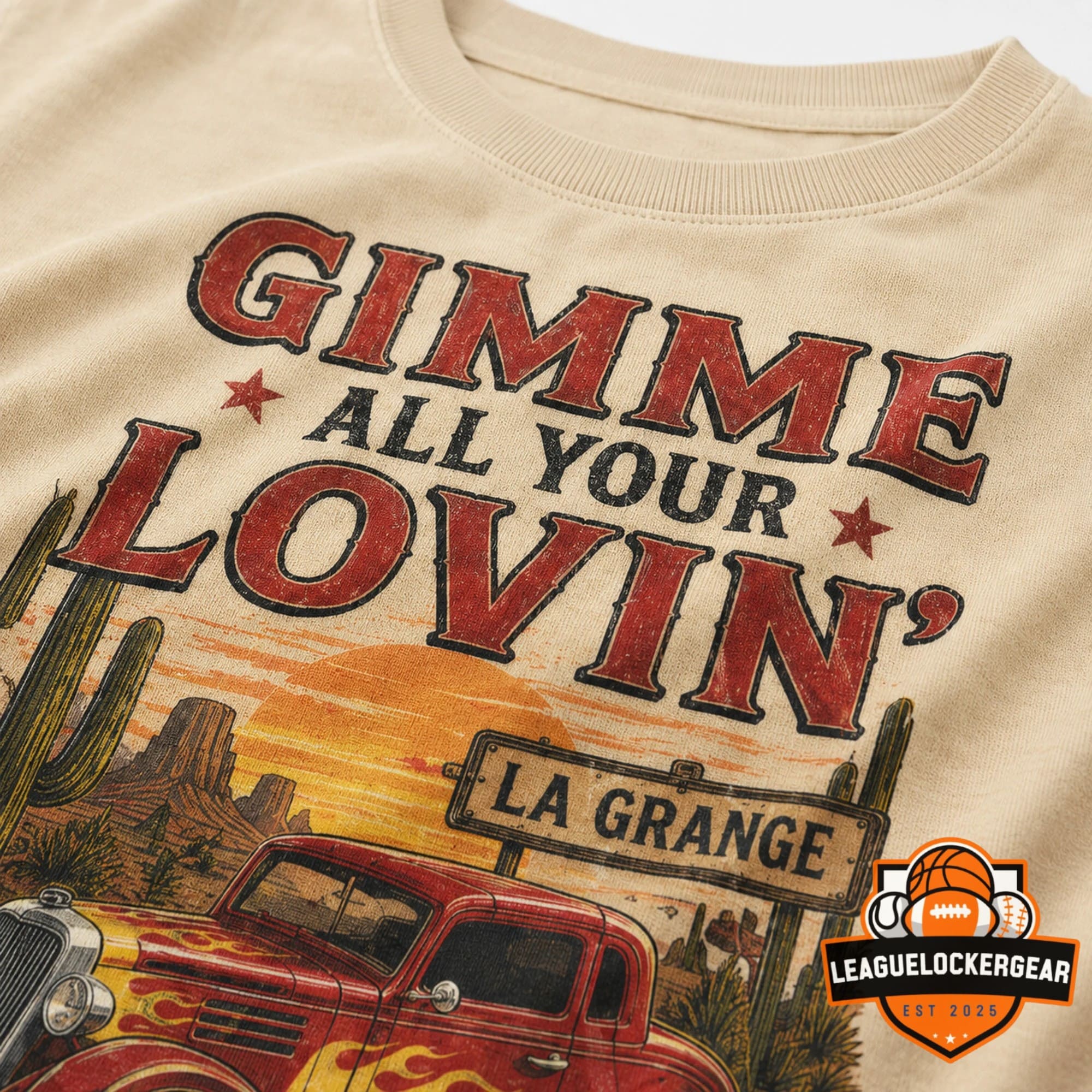 ZZ Top 57th Anniversary Gimme All Your Lovin’ La Grange T-Shirt